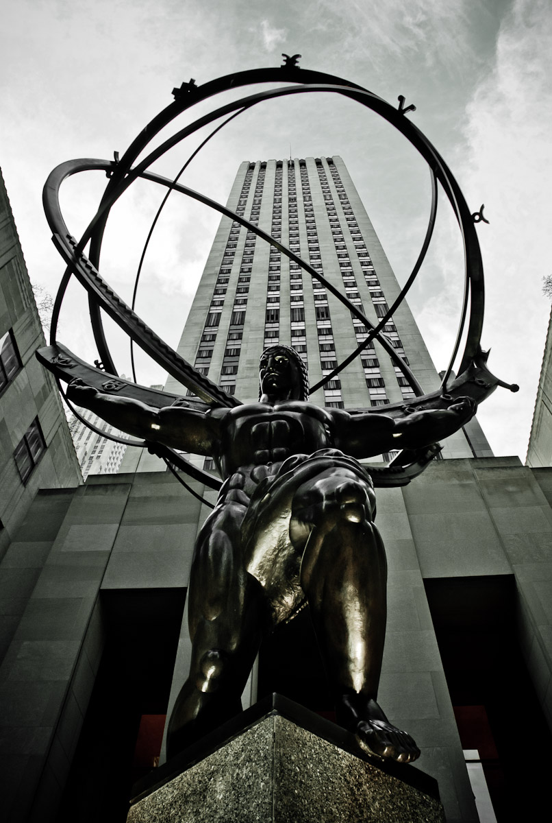 Atlas Statue